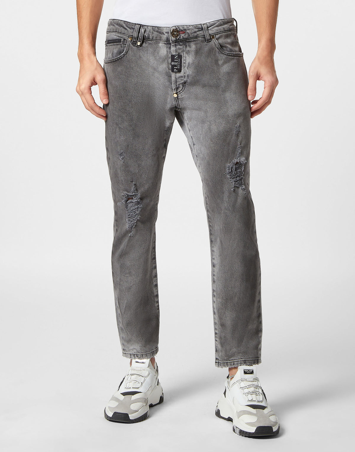 Philipp Plein｜Skinny Fit Trousers 男款長褲