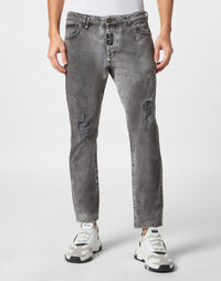 Philipp Plein｜Skinny Fit Trousers 男款長褲