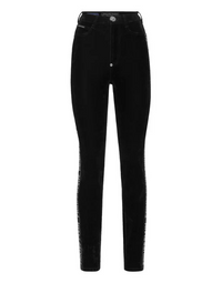 PHILIPP PLEIN Super High Waist Jegging Crystal Plein