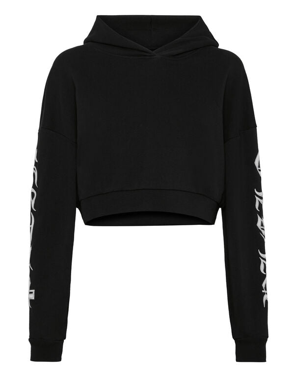 Hoodie sweatshirt Gothic Plein-WJB1743