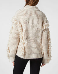 Philipp Plein｜Wool Blend Sweater Oversize Skull 女款針織衫