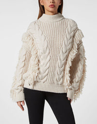 Philipp Plein｜Wool Blend Sweater Oversize Skull 女款針織衫