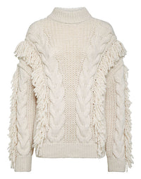 PHILIPP PLEIN Wool Blend Sweater Oversize Skull