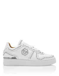 Philipp Plein｜Leather Lo- Top Sneakers 男款運動鞋