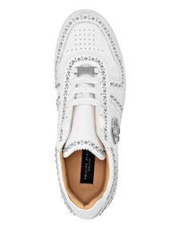 Philipp Plein｜Leather Lo- Top Sneakers 男款運動鞋