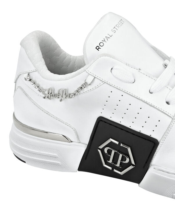 Philipp Plein｜Lo-Top Nappa Leather Royal Street Sneakers 男款運動鞋