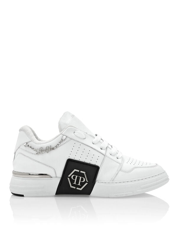 Philipp Plein｜Lo-Top Nappa Leather Royal Street Sneakers 男款運動鞋