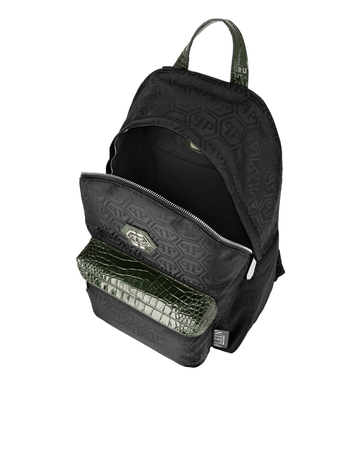 Philipp Plein｜Nylon Backpack Monogram 後背包