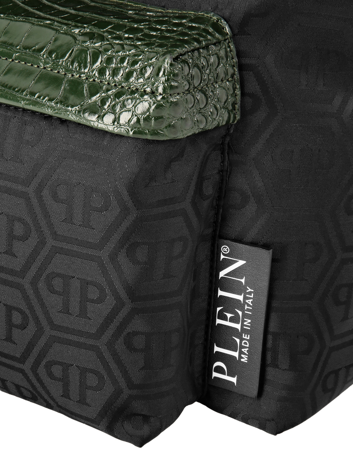 Philipp Plein｜Nylon Backpack Monogram 後背包