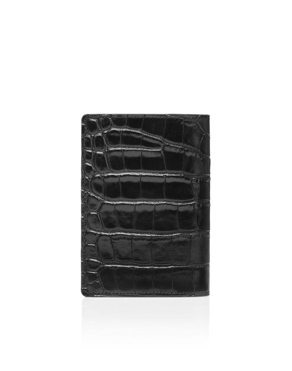 Philipp Plein｜Leather Passport Holder PP 男款護照夾