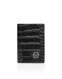 PHILIPP PLEIN Leather Passport Holder PP