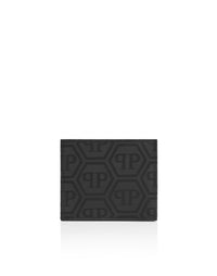 Philipp Plein｜Nylon and Leather French Wallet Monogram 男款皮夾