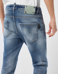 Philipp Plein｜5-Pocket Skinny Jeans PP 男款牛仔褲