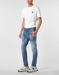 Philipp Plein｜5-Pocket Skinny Jeans PP 男款牛仔褲