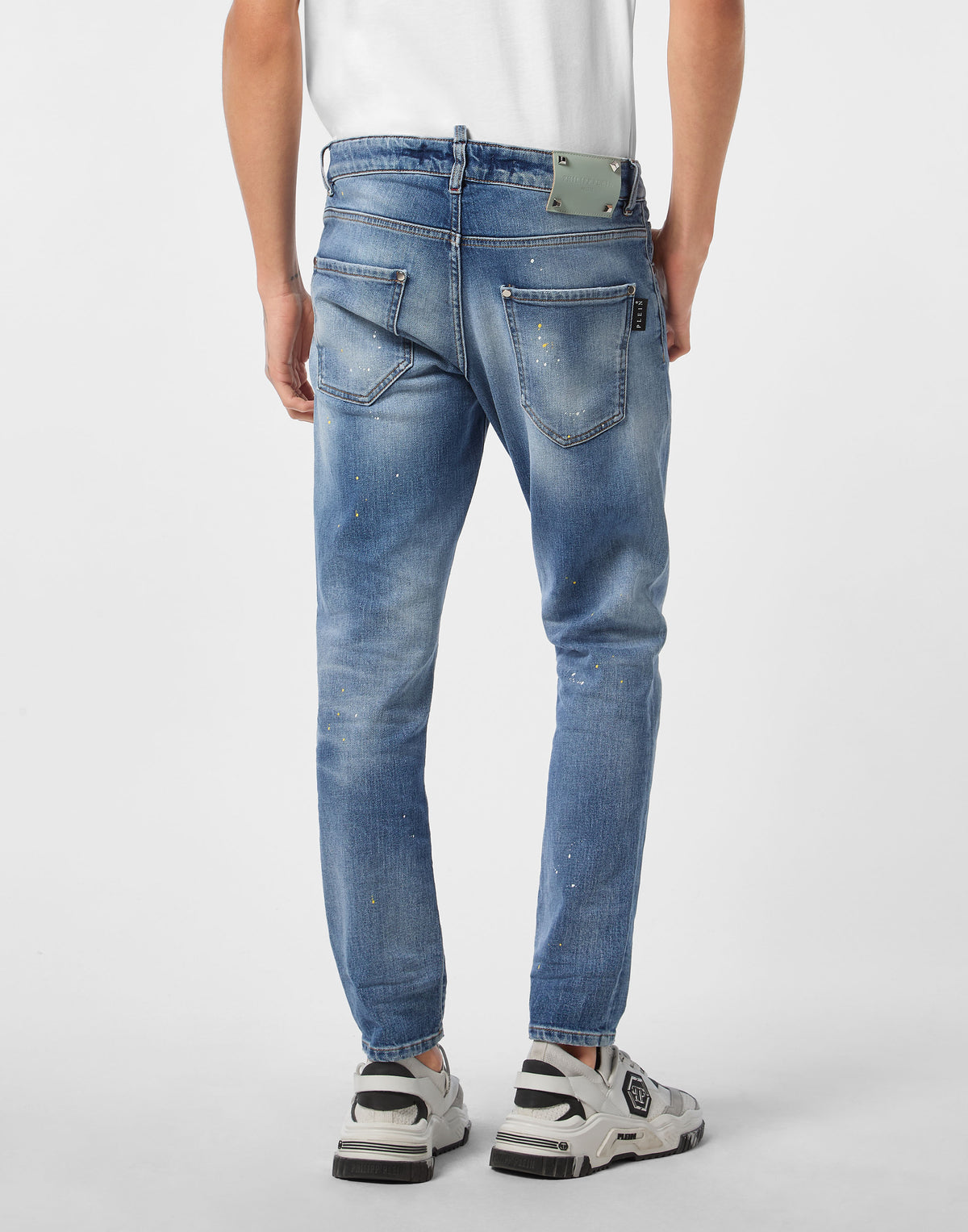 Philipp Plein｜5-Pocket Skinny Jeans PP 男款牛仔褲