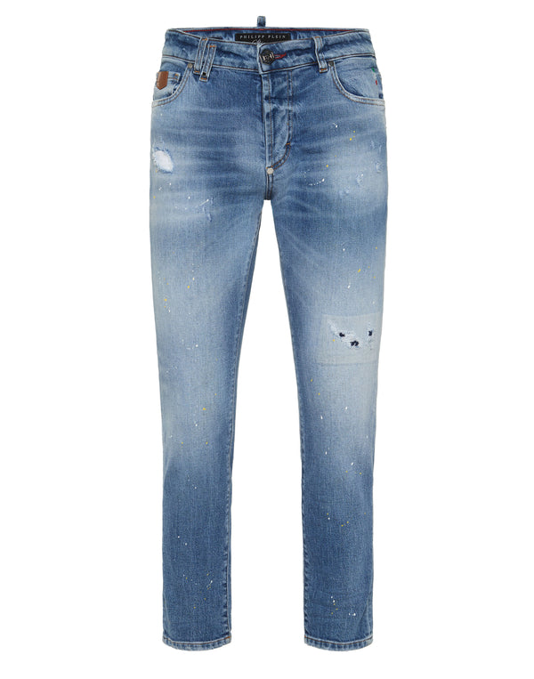 PHILIPP PLEIN 5-Pocket Skinny Jeans PP