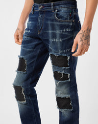 Philipp Plein｜5-Pocket Skinny Jeans PP 男款牛仔褲