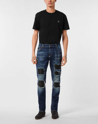 Philipp Plein｜5-Pocket Skinny Jeans PP 男款牛仔褲
