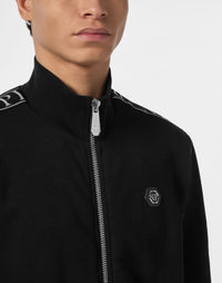 Philipp Plein｜Fleece Tracksuit Jacket Plein Tape 男款運動套裝