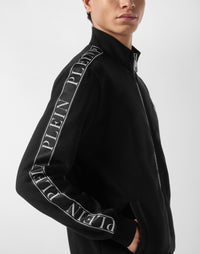 Philipp Plein｜Fleece Tracksuit Jacket Plein Tape 男款運動套裝