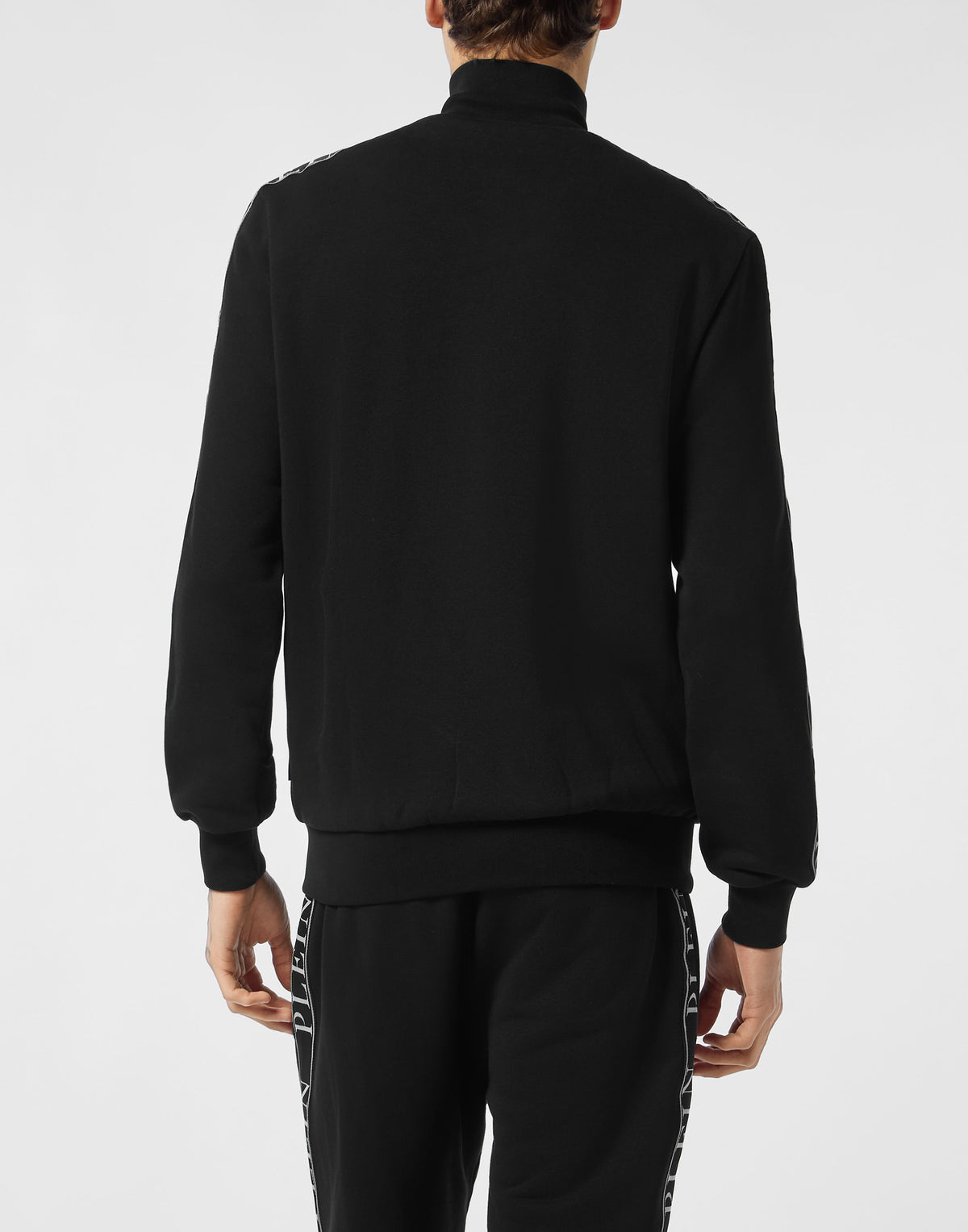 Philipp Plein｜Fleece Tracksuit Jacket Plein Tape 男款運動套裝
