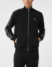 Philipp Plein｜Fleece Tracksuit Jacket Plein Tape 男款運動套裝
