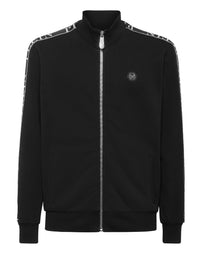 PHILIPP PLEIN Fleece Tracksuit Jacket Plein Tape