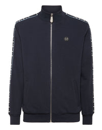 PHILIPP PLEIN Fleece Tracksuit Jacket Plein Tape