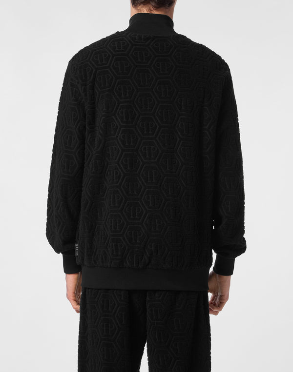 Philipp Plein｜Jacquard Tracksuit Jacket Monogram 男款運動套裝