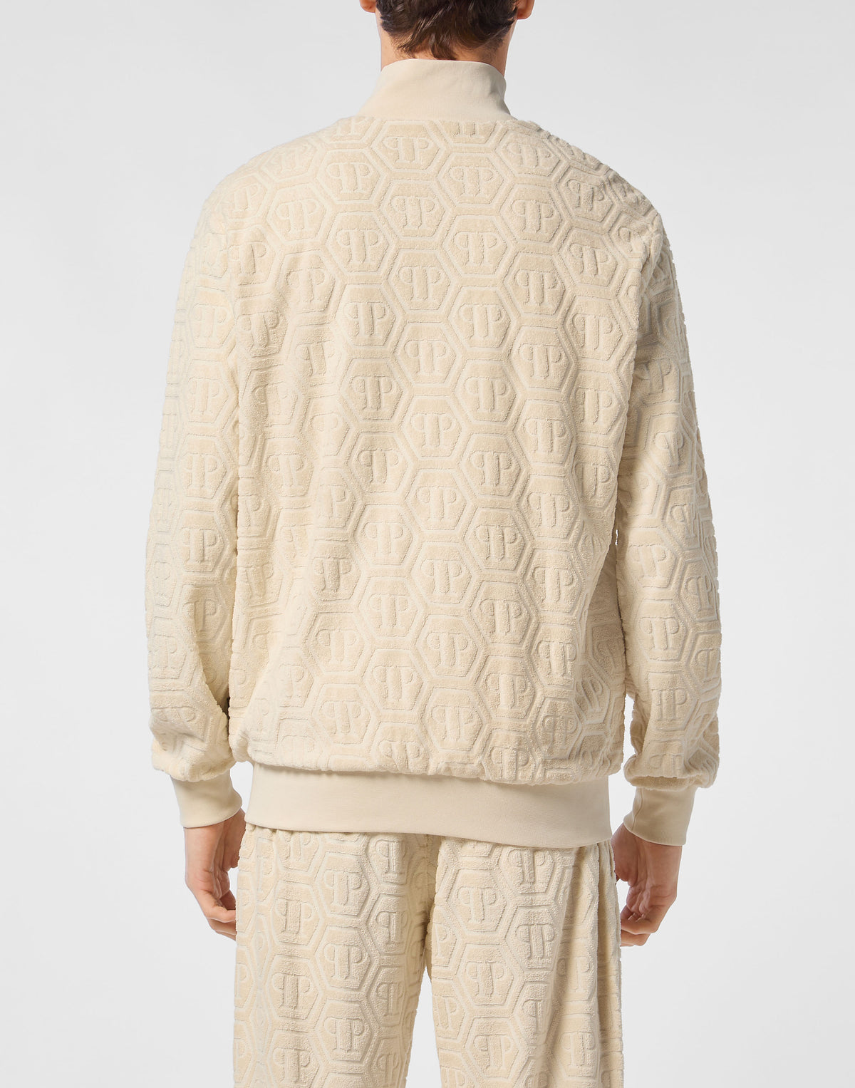 Philipp Plein｜Jacquard Tracksuit Jacket Monogram 男款運動套裝