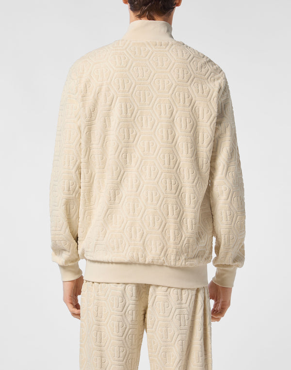 Philipp Plein｜Jacquard Tracksuit Jacket Monogram 男款運動套裝