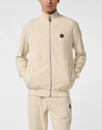 Philipp Plein｜Jacquard Tracksuit Jacket Monogram 男款運動套裝