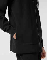 Philipp Plein｜Zip Hoodie Basic Signature 男款帽T
