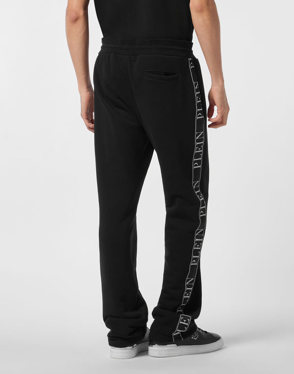 Philipp Plein｜Fleece Tracksuit Pants Plein Tape 男款運動套裝