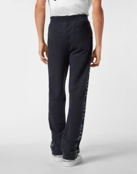 Philipp Plein｜Fleece Tracksuit Pants Plein Tape 男款運動套裝