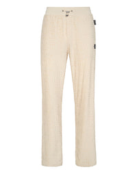 PHILIPP PLEIN Jacquard Tracksuit Pants Monogram