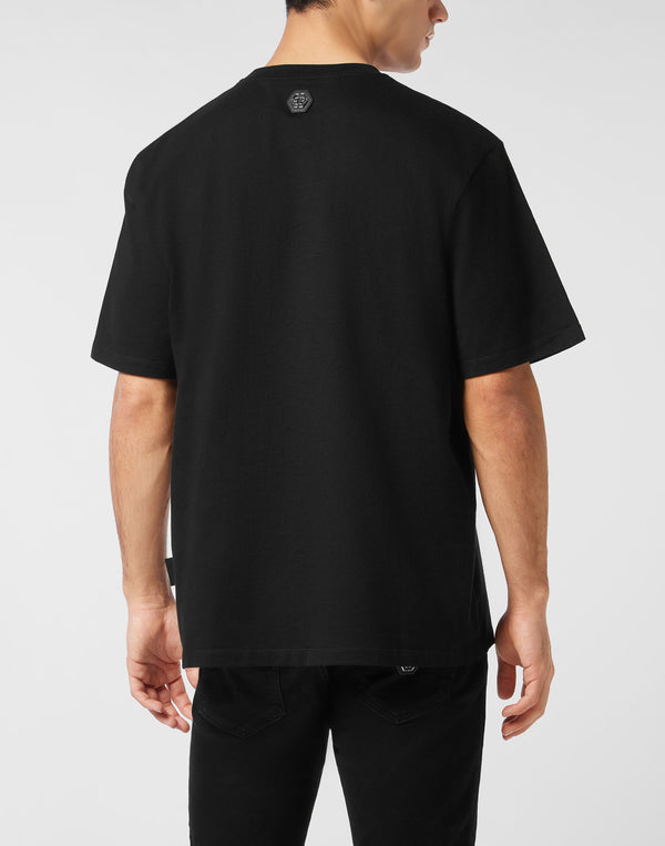 Philipp Plein｜Crystal Round Neck T-Shirt Teddy Bear 男款T恤
