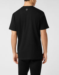 Philipp Plein｜Round Neck T-Shirt Skull Strass 男款T恤