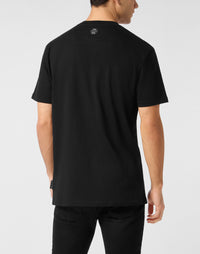 Philipp Plein｜Round Neck T-Shirt Skull Strass 男款T恤