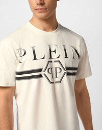 Philipp Plein｜Round Neck T-Shirt Stripes 男款T恤
