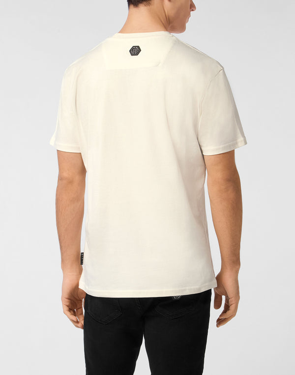 Philipp Plein｜Round Neck T-Shirt Stripes 男款T恤