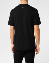 Philipp Plein｜Printed Round Neck T-Shirt Hexagon 男款T恤