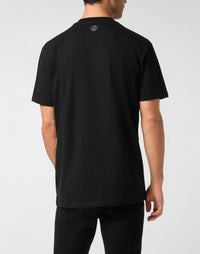 Philipp Plein｜Round Neck T-Shirt Patch Stones 男款T恤