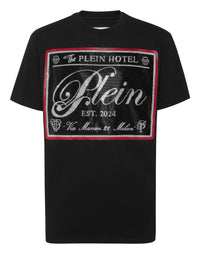 PHILIPP PLEIN Round Neck T-Shirt Patch Stones