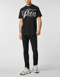 Philipp Plein｜Printed Round Neck T-Shirt Italic 男款T恤