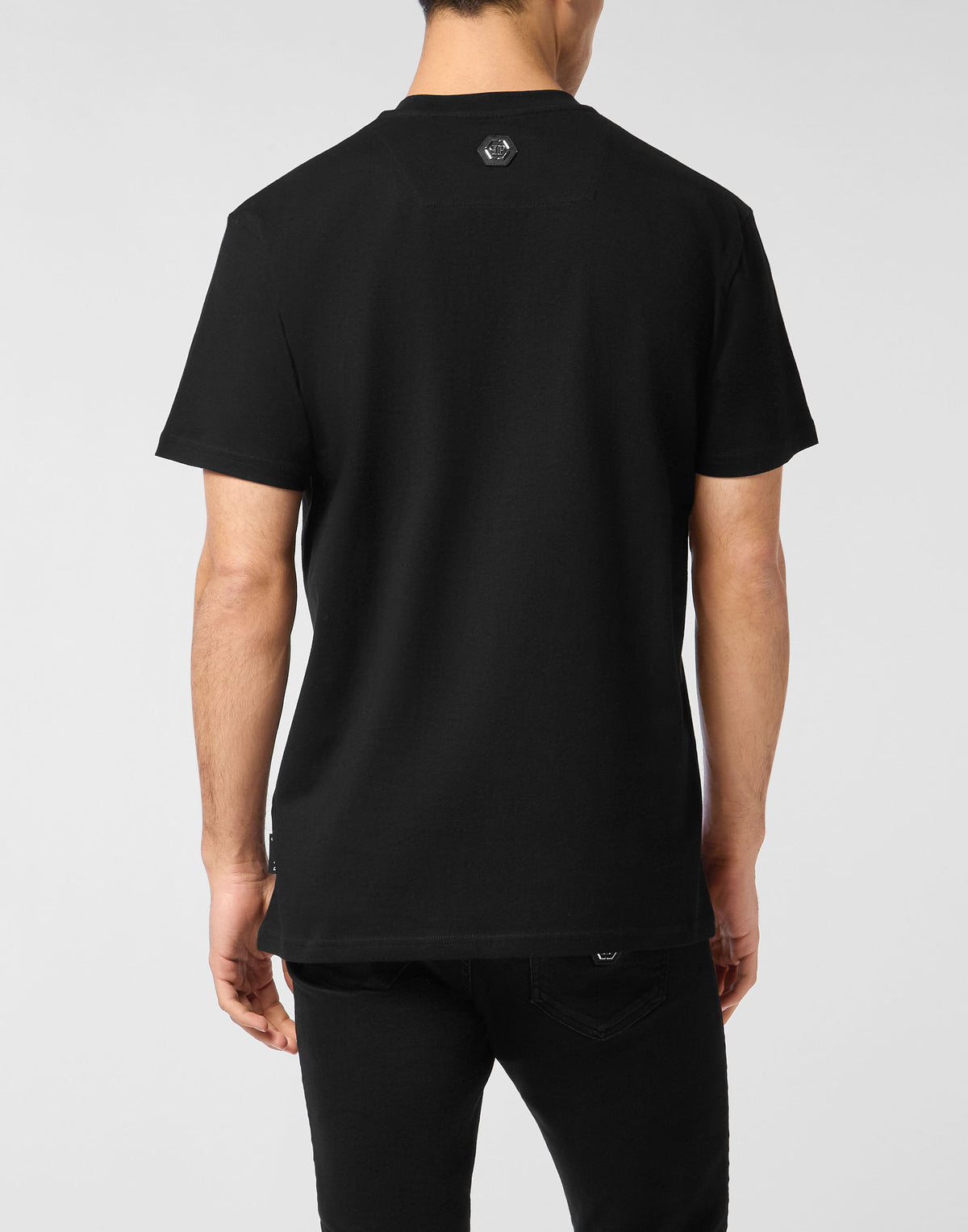 Philipp Plein｜Printed Round Neck T-Shirt Italic 男款T恤