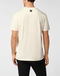 Printed Round Neck T-Shirt Skull &amp; Bones