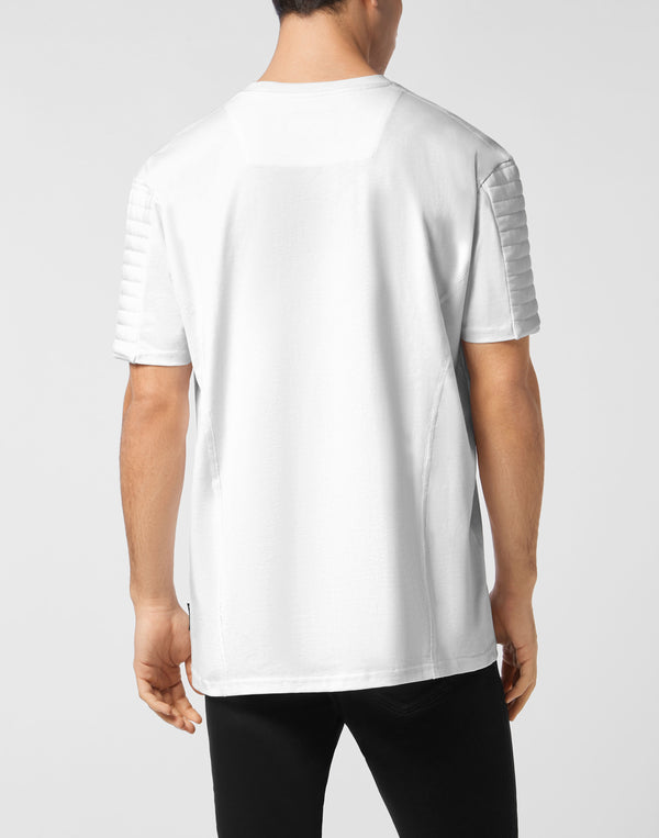 Philipp Plein｜Round Neck T-Shirt Biker Cut 男款T恤