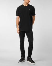 Philipp Plein｜Round Neck T-Shirt Biker Cut 男款T恤