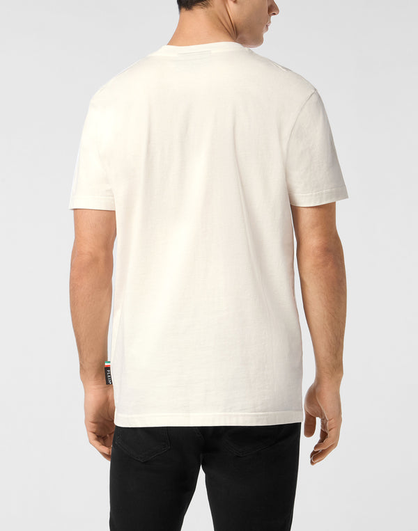 Philipp Plein｜Round Neck T-Shirt Basic Signature 男款T恤